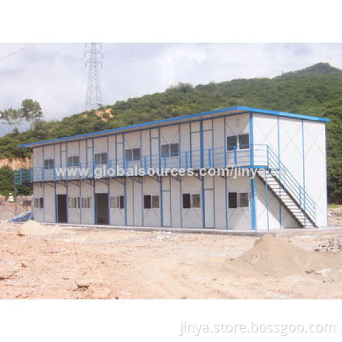 Modular House for Temporary Worker Dormitory with 150kg/m² Floor Loading Capacity